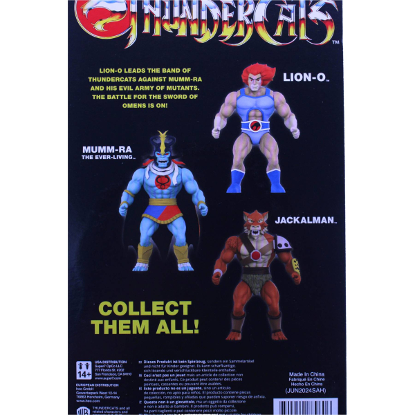 Thundercats Vintage Collection Jackalman | Super7 14 cm Figur | Neu & OVP
